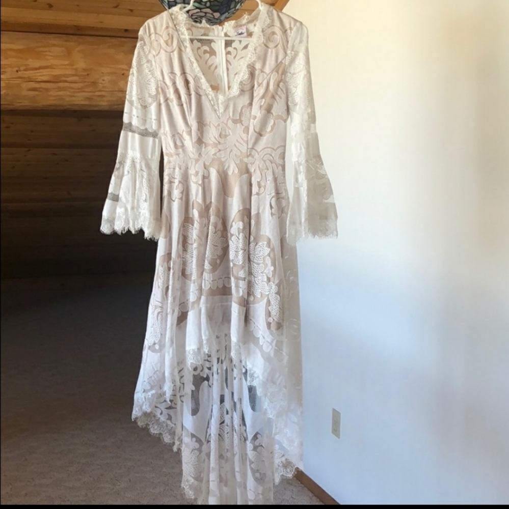 White Lace Dress
